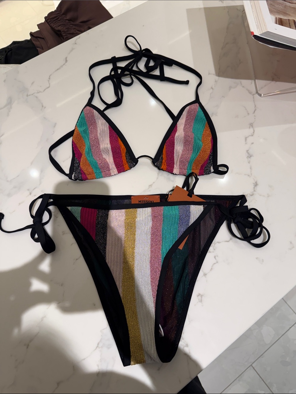 Missoni Triangle Bikini Set - Picture 7 of 9